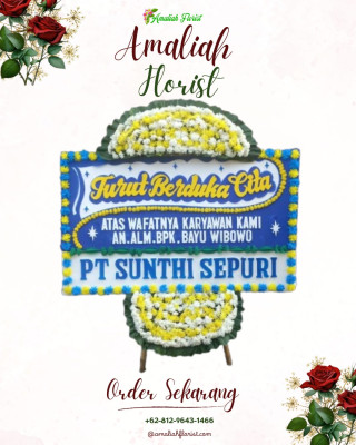 Papan Bunga Duka di Kadia