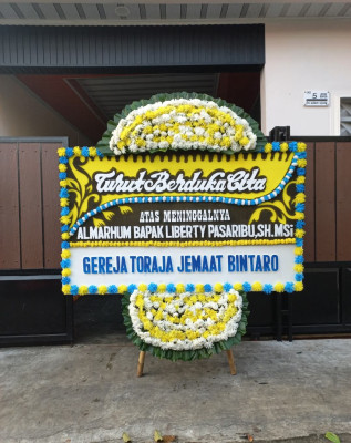 Papan Bunga Duka di Kadia