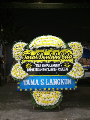 Papan Bunga Duka di Kadia