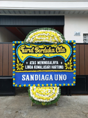 Papan Bunga Duka di Kadia
